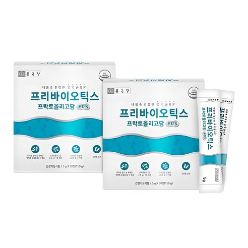종근당 프리바이오틱스 프락토올리고당 FOS 유산균