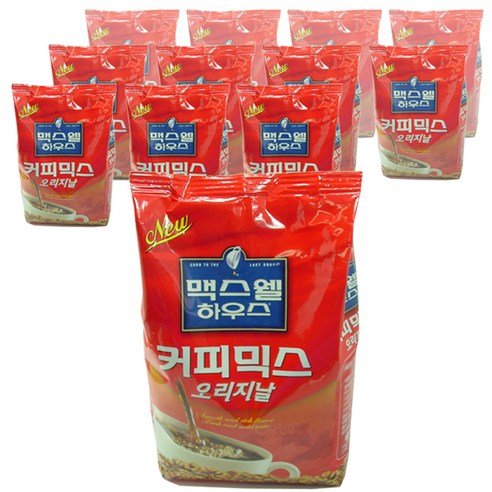 맥스웰하우스 오리지날 커피믹스 자판기용, 900g, 12개