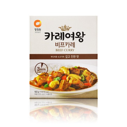 카레여왕(비프) 160G청정원, 160g, 1개