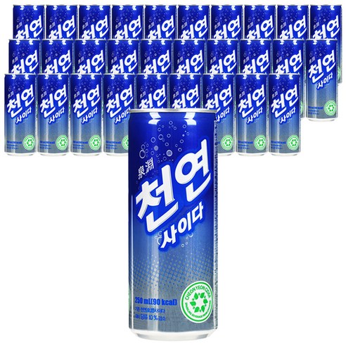 천연사이다, 250ml, 30개