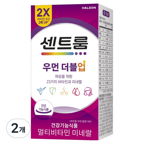 센트룸 우먼 더블업, 60정, 2개