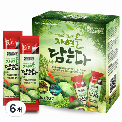 조은약초 자연을 담는다 프리미엄 검은콩검은깨환 스틱