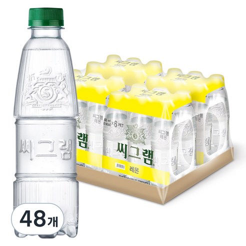 씨그램 레몬 탄산수 무라벨