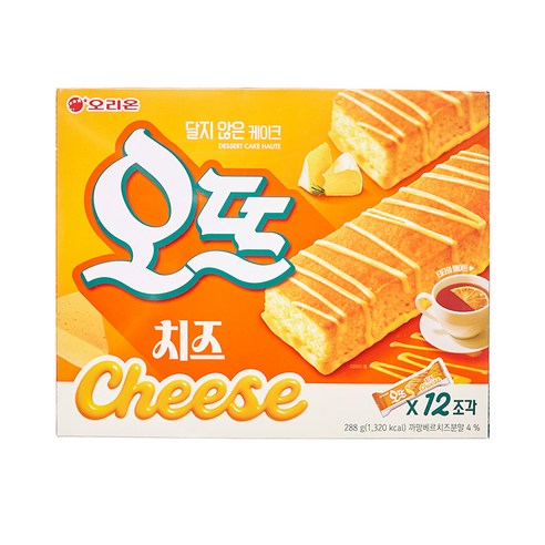 오리온 진한 디저트 케익 오뜨 치즈