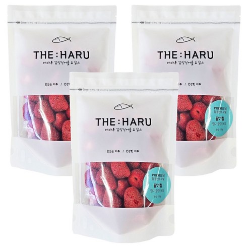 THEHARU 동결건조과일 딸기칩