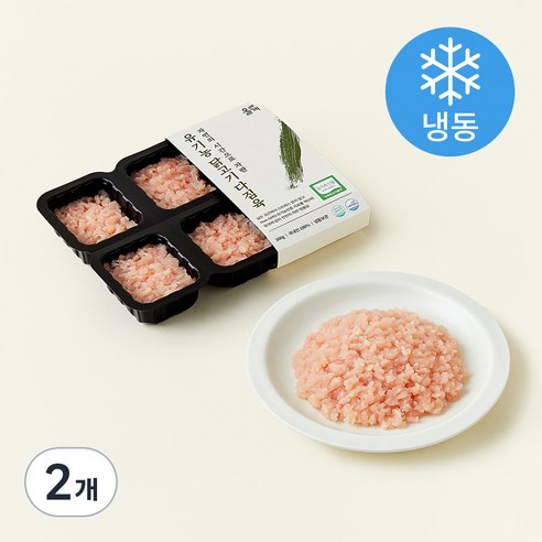 올계 유기농인증 닭 다짐육 (냉동), 300g, 2개