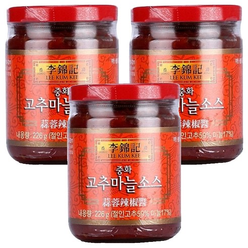 이금기 오뚜기 중화 고추마늘소스