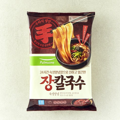 풀무원 장칼국수 2인분