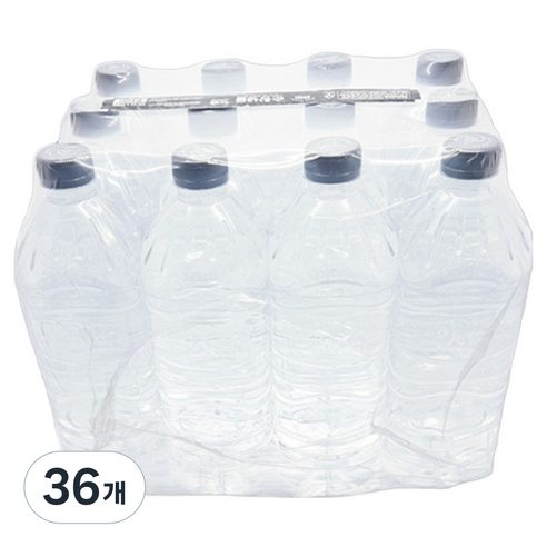 순창샘물 생수 무라벨, 36개, 1L