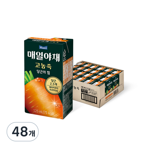 매일야채 고농축 주스 당근의 힘