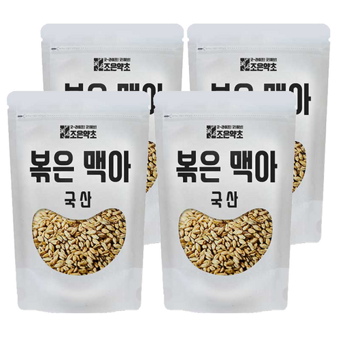 조은약초 볶은 맥아, 300g, 4개