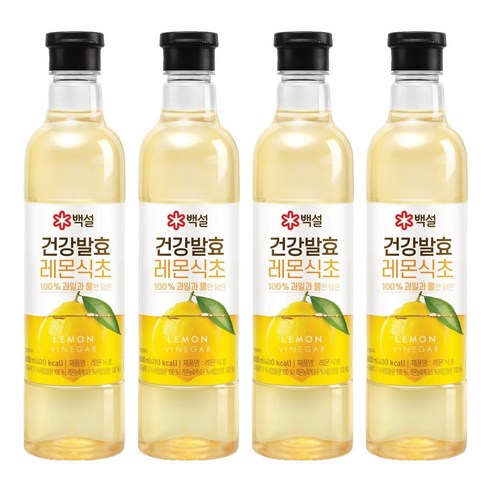 백설 건강발효 레몬식초