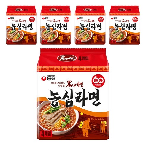 농심 라면 124g