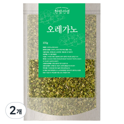 한방선생 오레가노, 100g, 2개