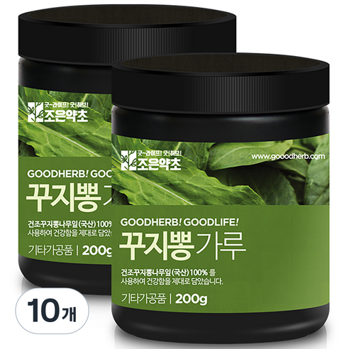 조은약초 프리미엄 꾸지뽕 가루, 10개, 200g