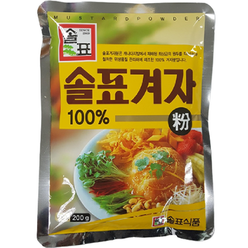 솔표식품 겨자분, 200g, 1개