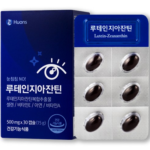 휴온스 루테인 지아잔틴, 30정, 1개