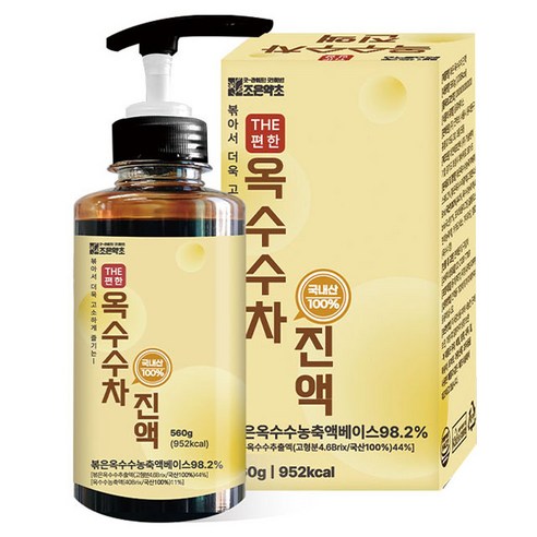 조은약초 더 편한 볶은 옥수수차 진액