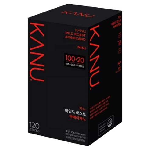카누 미니 마일드 원두커피믹스, 900mg, 120개입, 1개