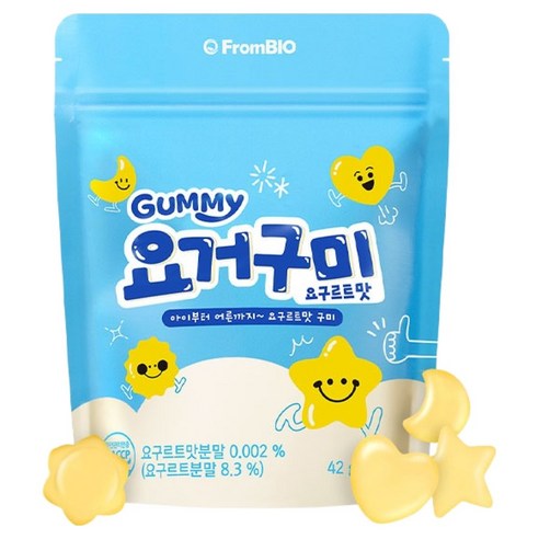 프롬바이오 요거구미 요구르트맛 14p, 42g, 1개