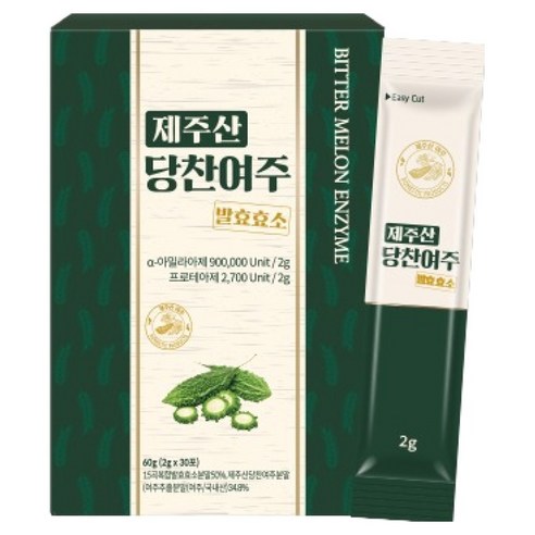지비엠에스 제주산 당찬여주 발효효소 30p