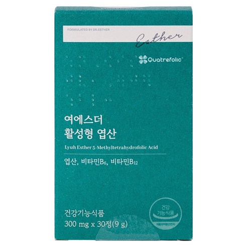 에스더포뮬러 여에스더 활성형 엽산 9g