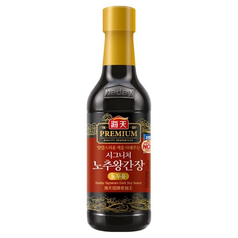 해천 시그니처 노추왕 간장 노두유, 1개, 500ml