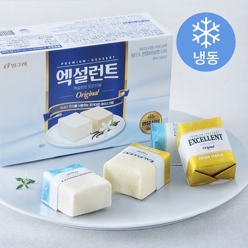 빙그레 엑설런트 오리지널 아이스크림 (냉동)