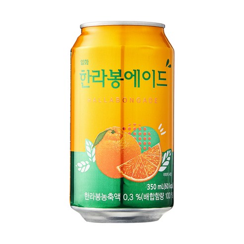 일화 한라봉에이드, 350ml, 24개