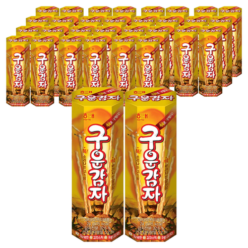 해태제과 구운감자, 24g, 32개