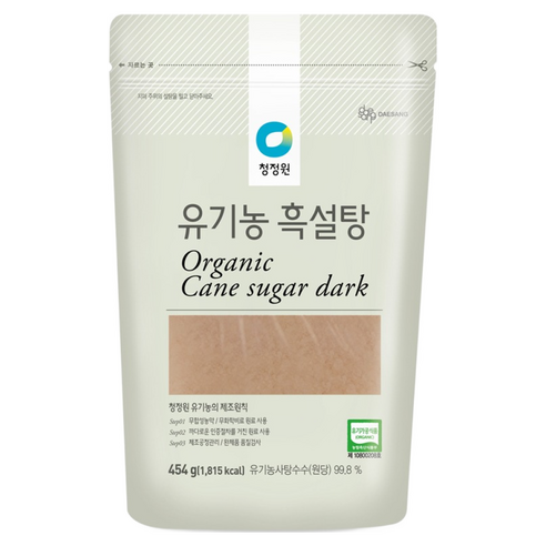 청정원 유기농 흑설탕