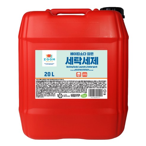 줌 베이직 베이킹소다 담은 액체세탁 세제