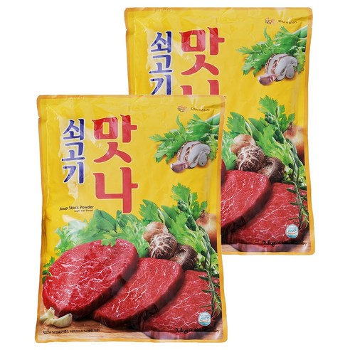 대상 쇠고기맛나, 2kg, 2개