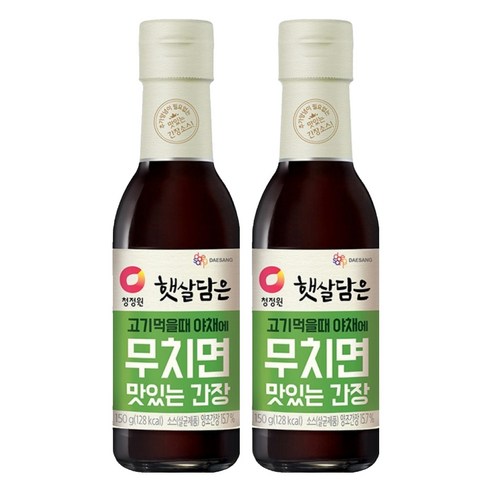대상 무치면 맛있는 간장