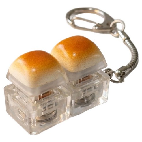 마라나타 카라멜 브레드 PBT 키캡 DOA 피젯스틱