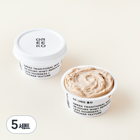 [로켓프레시] 그릭오 홍차 그릭요거트, 100g, 10개
