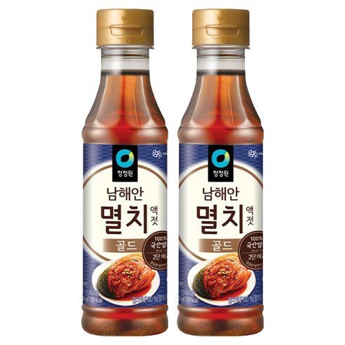 청정원 남해안 멸치액젓 골드