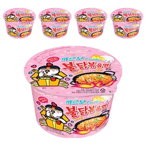 삼양 큰컵 까르보 불닭볶음면 105g