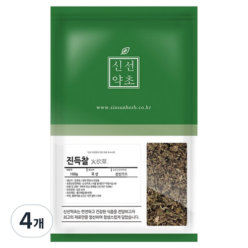 신선약초 진득찰, 100g, 4개