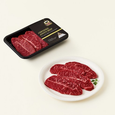 [로켓프레시] CAB 인증 미국산 앵거스 부채살 구이용 300g (냉장)