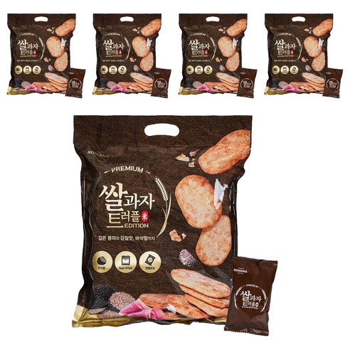 로마나 쌀과자 트러플 41p, 5개, 346g