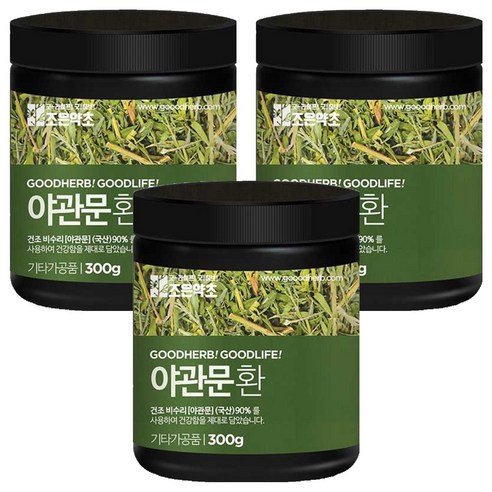 조은약초 프리미엄 야관문환, 300g, 3개