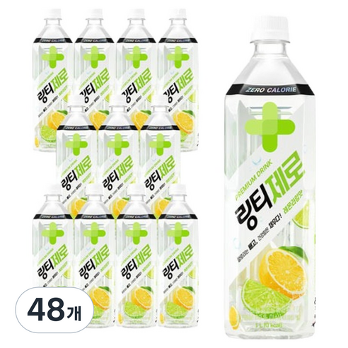 링티 링티제로 레몬라임맛, 1L, 48개