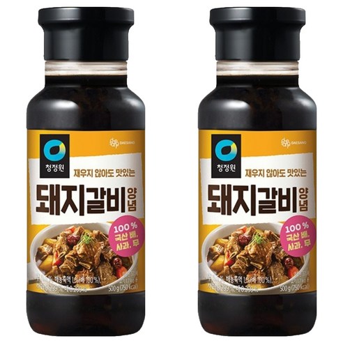 청정원 전통 돼지갈비양념