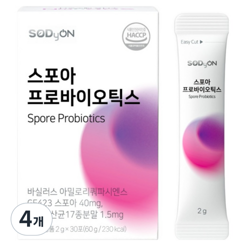 소디온 스포아 프로바이오틱스 30p