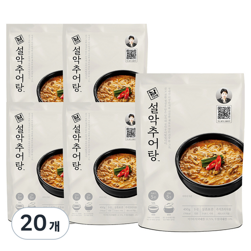 남가네설악추어탕, 450g, 20개