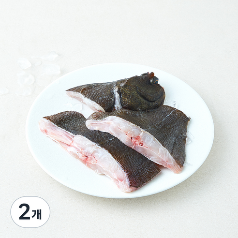 [로켓프레시] 노량진수산시장 중도매인 90번 생물 손질 도다리 (냉장), 2개, 250g