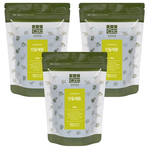 신선약초 민들레환, 3개, 300g