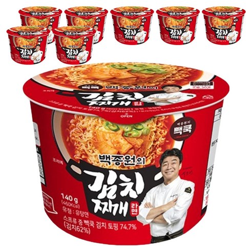 TBK 백종원의 김치찌개 라면 140g