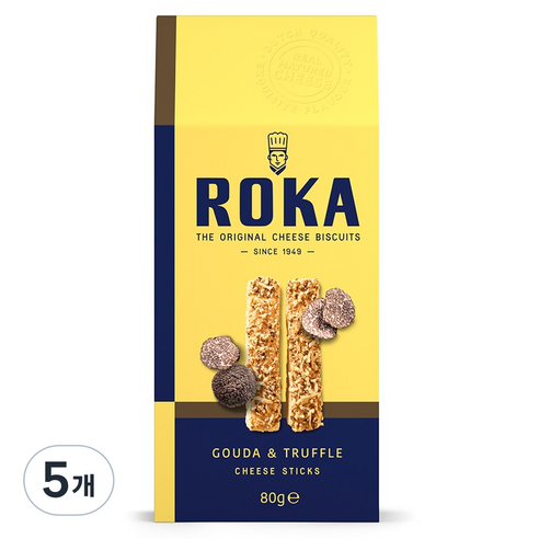 ROKA 고다 치즈 스틱 트러플, 80g, 5개